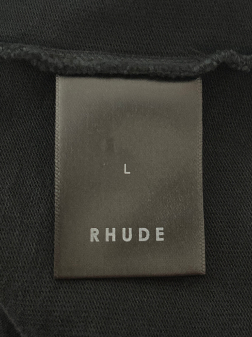 Rhude Boys Vintage Black T-Shirt