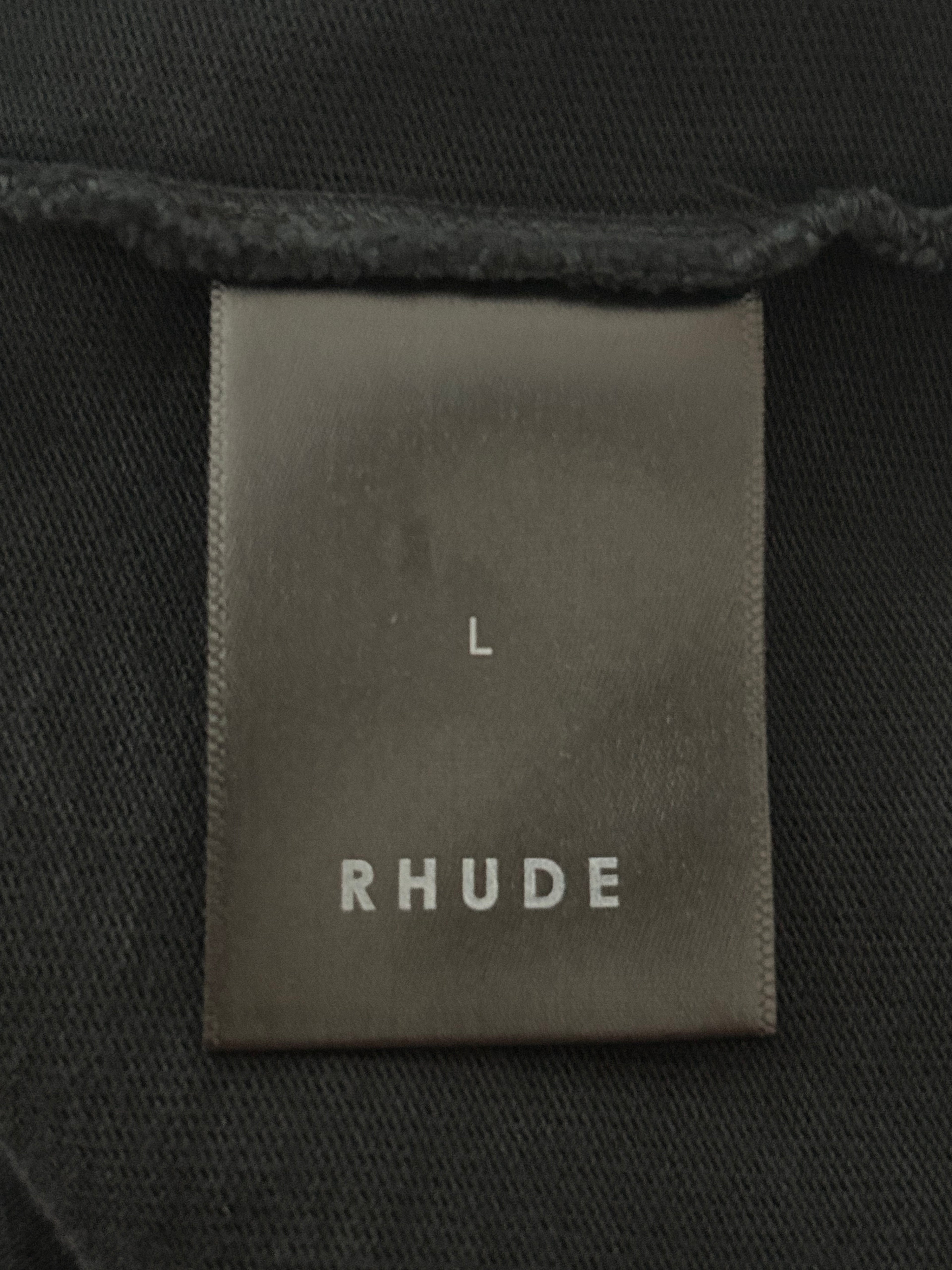 Rhude Boys Vintage Black T-Shirt