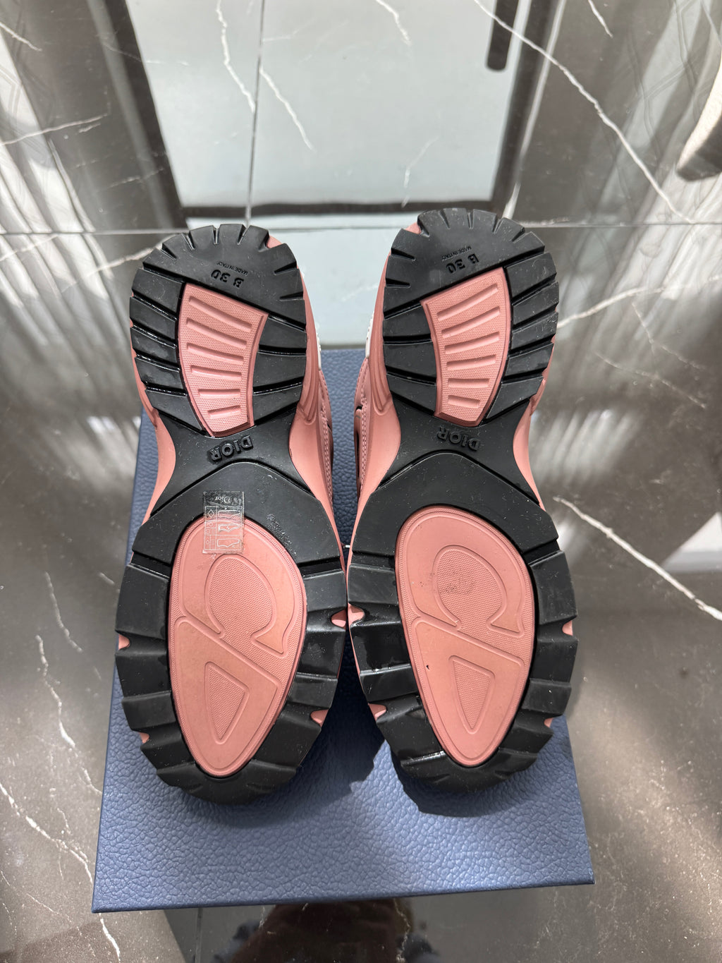 Dior B30 “Burlwood” Low Top Sneakers