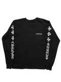 Chrome Hearts Cross Long Sleeve T-Shirt- Size L