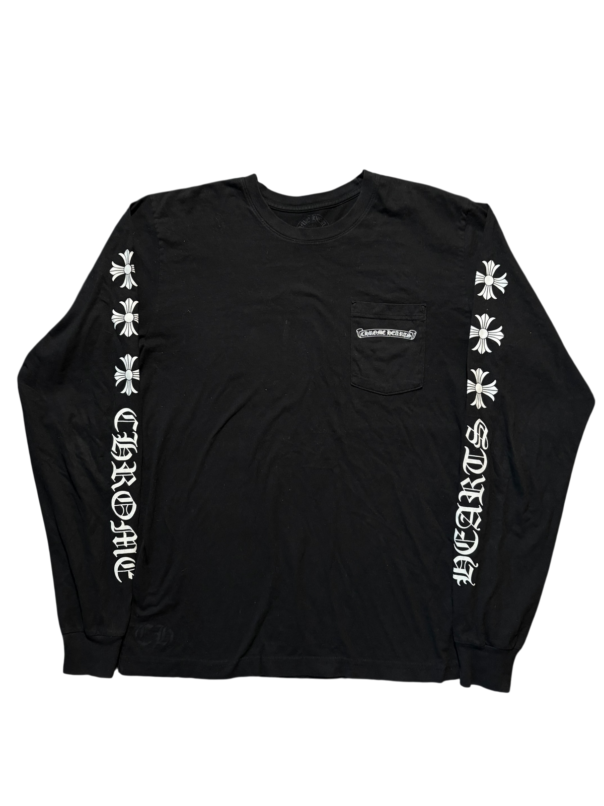 Chrome Hearts Cross Long Sleeve T-Shirt- Size L