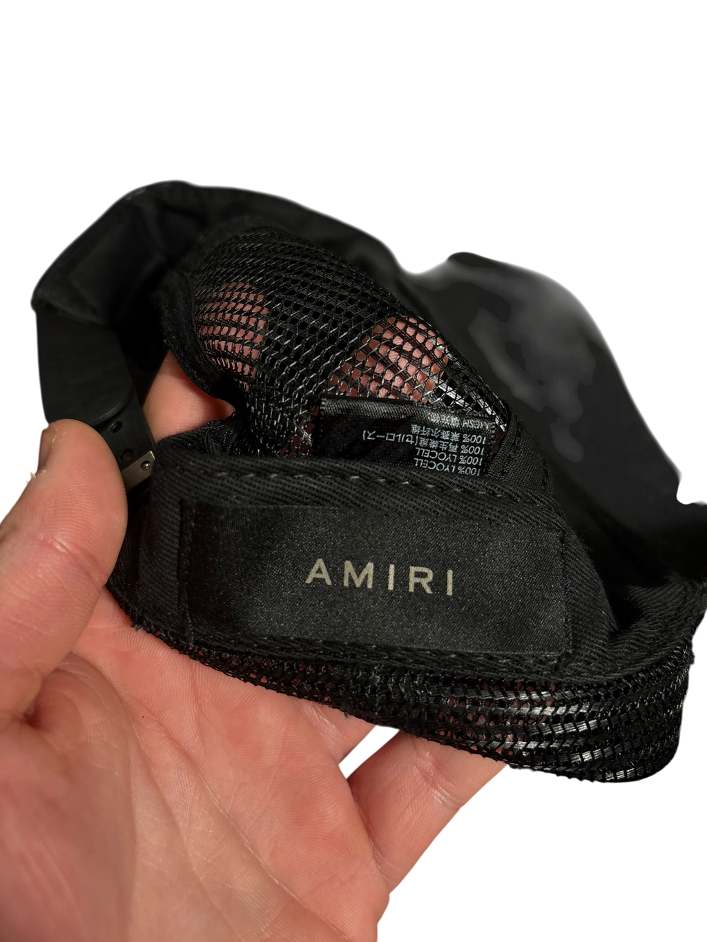 Amiri Varsity Logo Trucker Hat