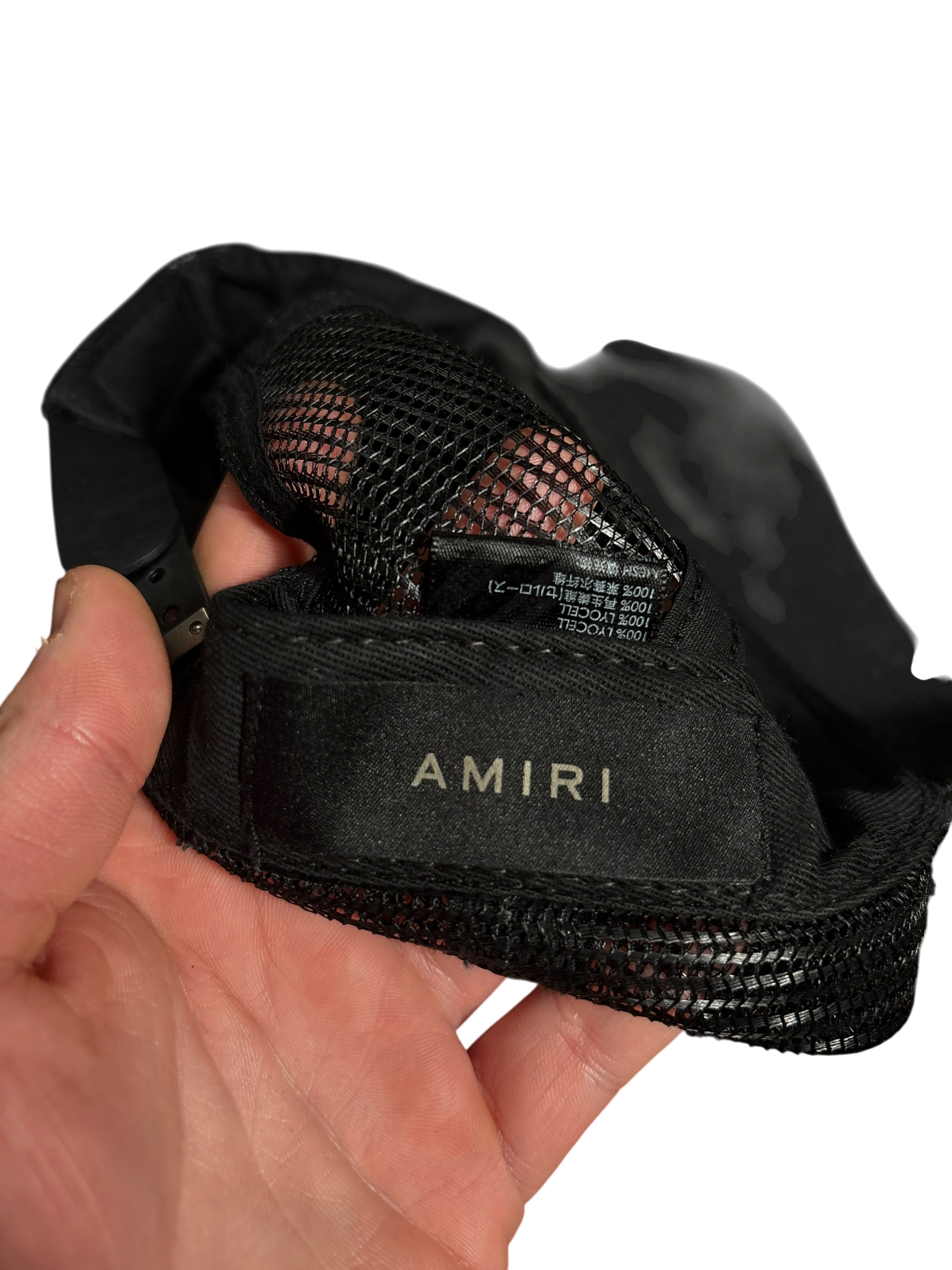 Amiri Varsity Logo Trucker Hat