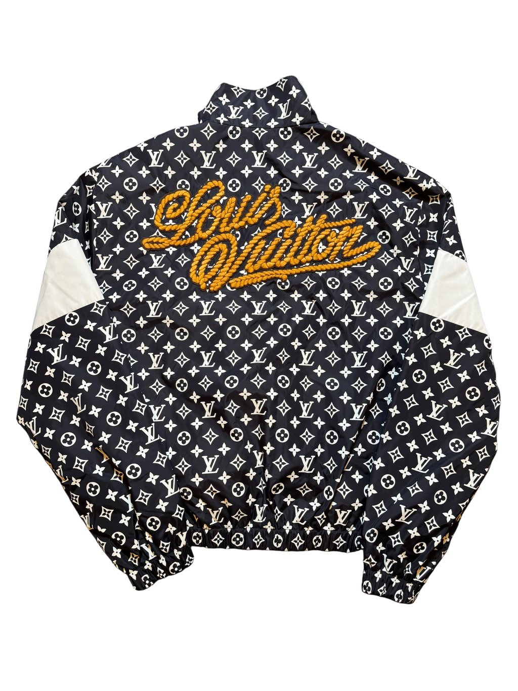 Louis Vuitton Monogram Nylon Windbreaker Jacket - Size 48