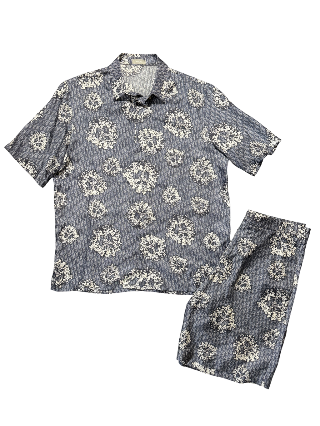 Dior Denim Tears Silk Set