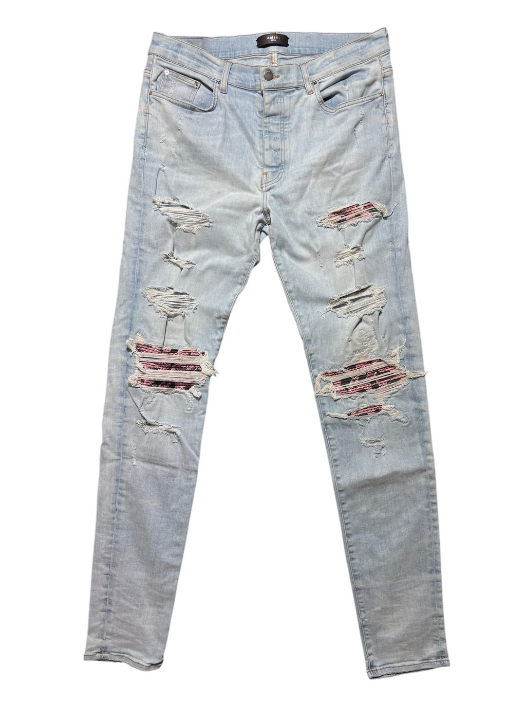 AMIRI MX1 Light Wash Floral