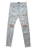 AMIRI MX1 Light Wash Floral