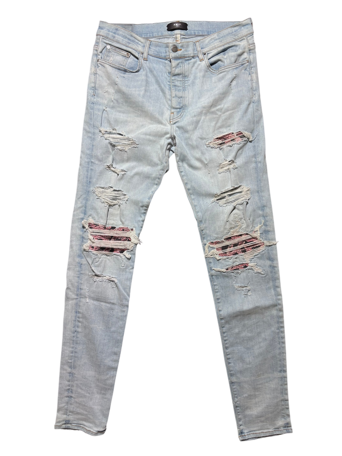AMIRI MX1 Light Wash Floral