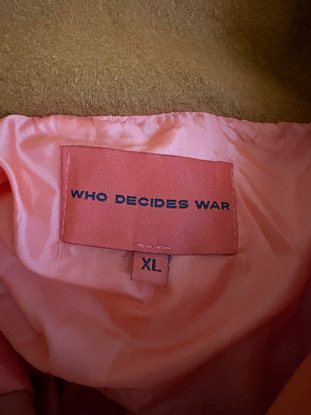 WDW Orange Puffer Jacket