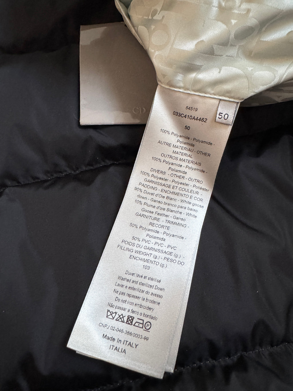 Dior Oblique Vest Grey