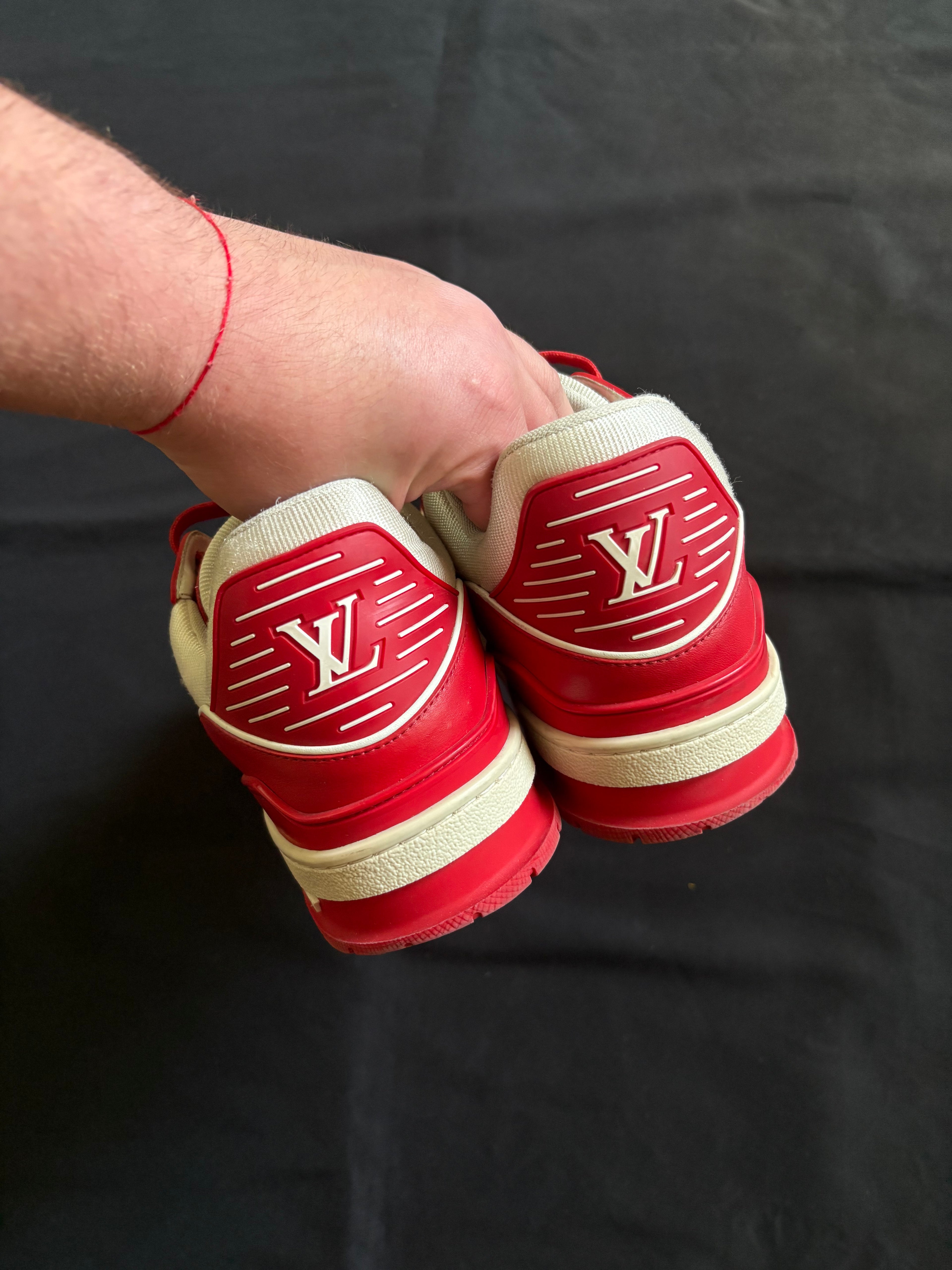 Louis Vuitton Red Trainer