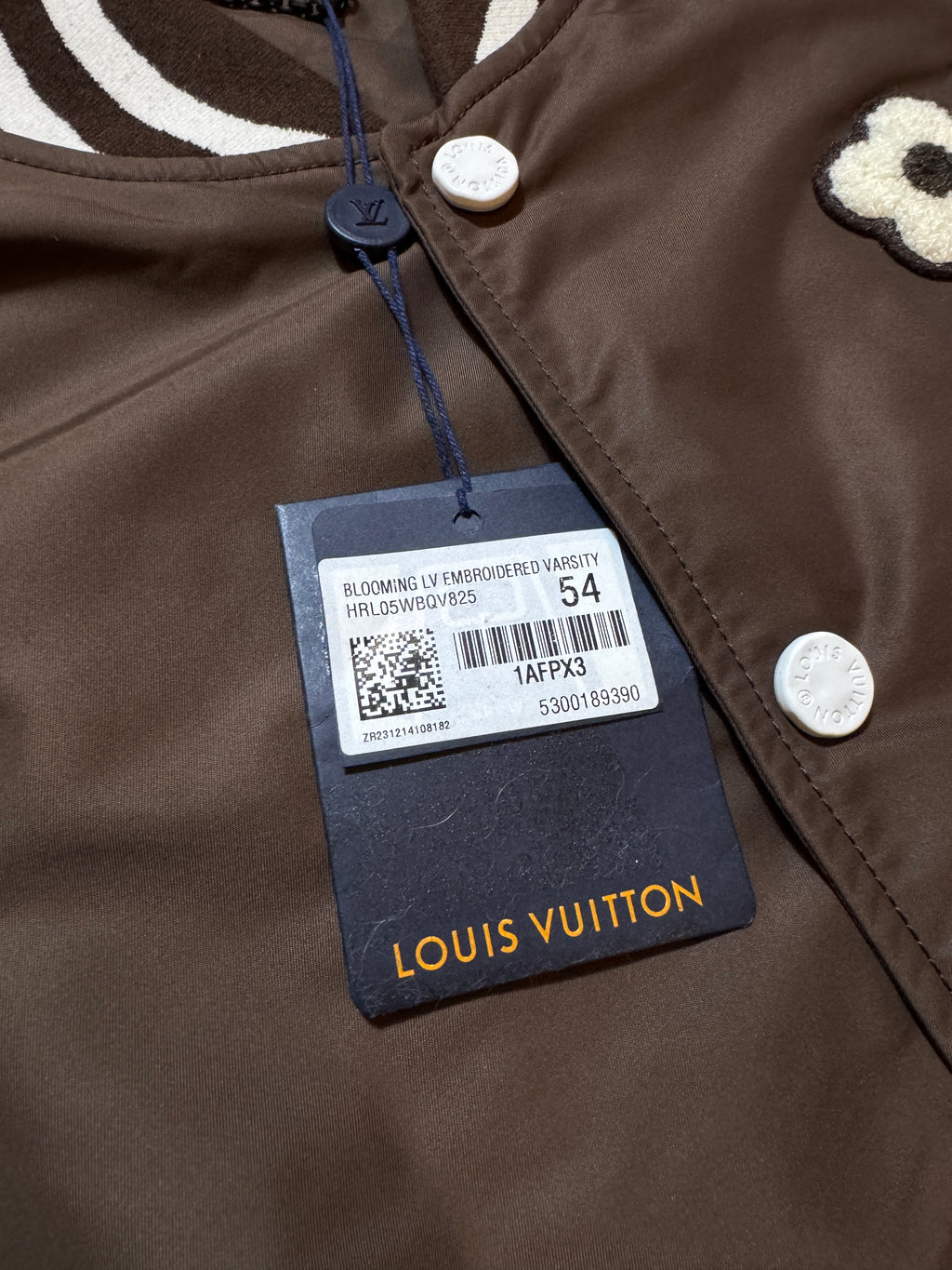Louis Vuitton by Tyler, the Creator Embroidered Varsity Jacket - Size 54