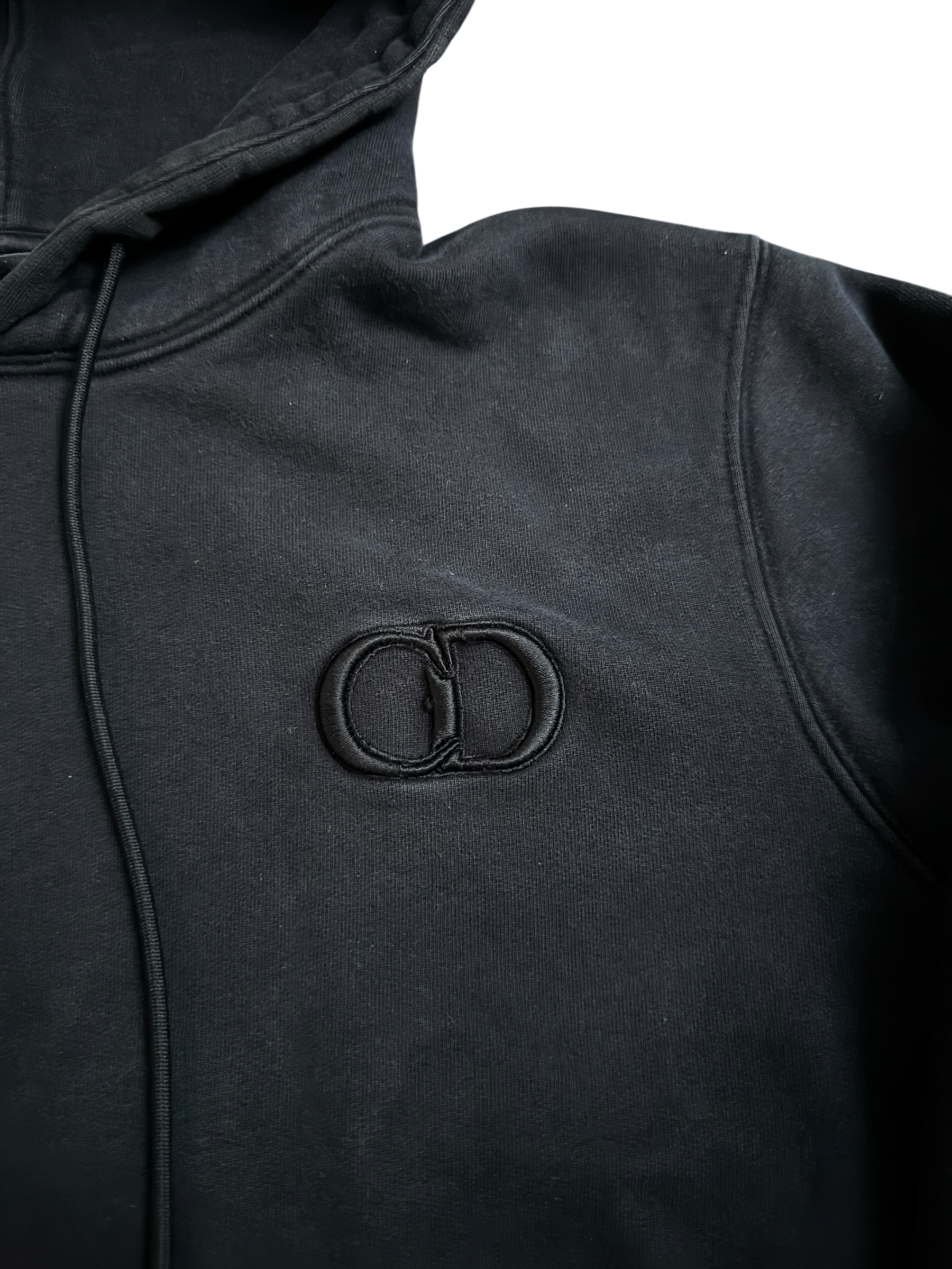 Dior Black CD Logo Hoodie