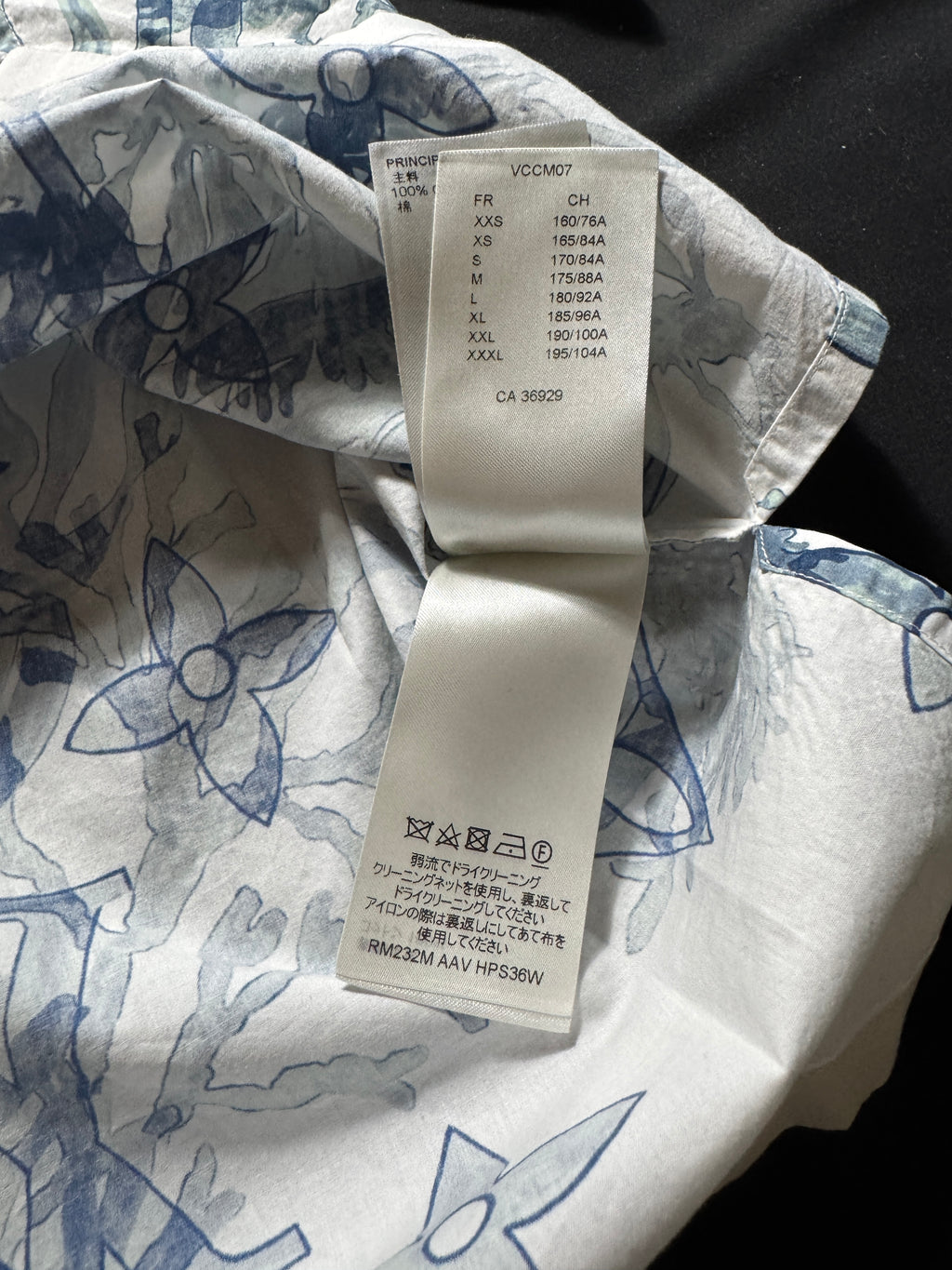 Louis Vuitton Floral Button Up