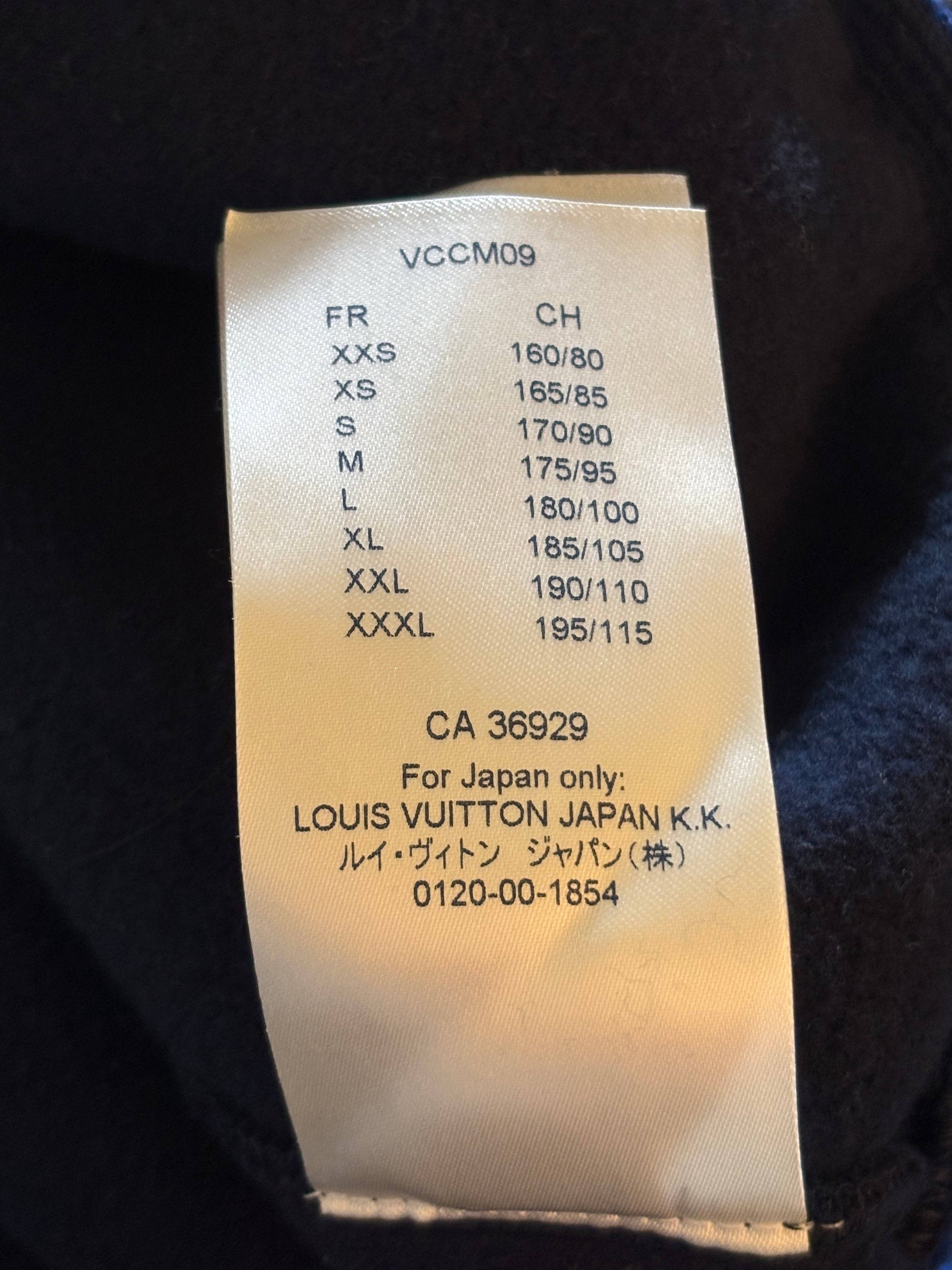 LOUIS VUITTON 2ÈME ÉTAGE QUARTER ZIP - Size XL