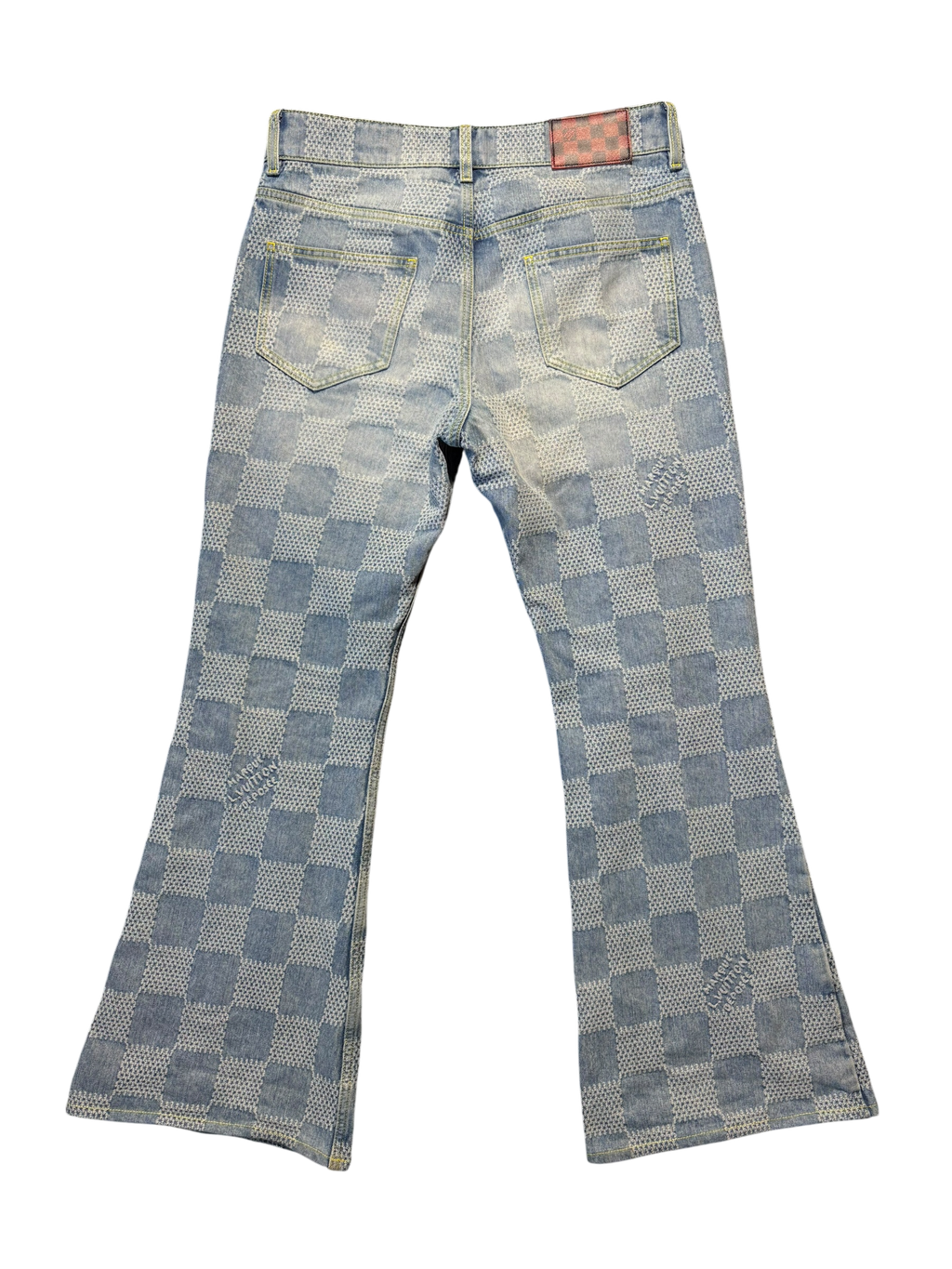 Louis Vuitton Damier Flare Jeans - Size 31