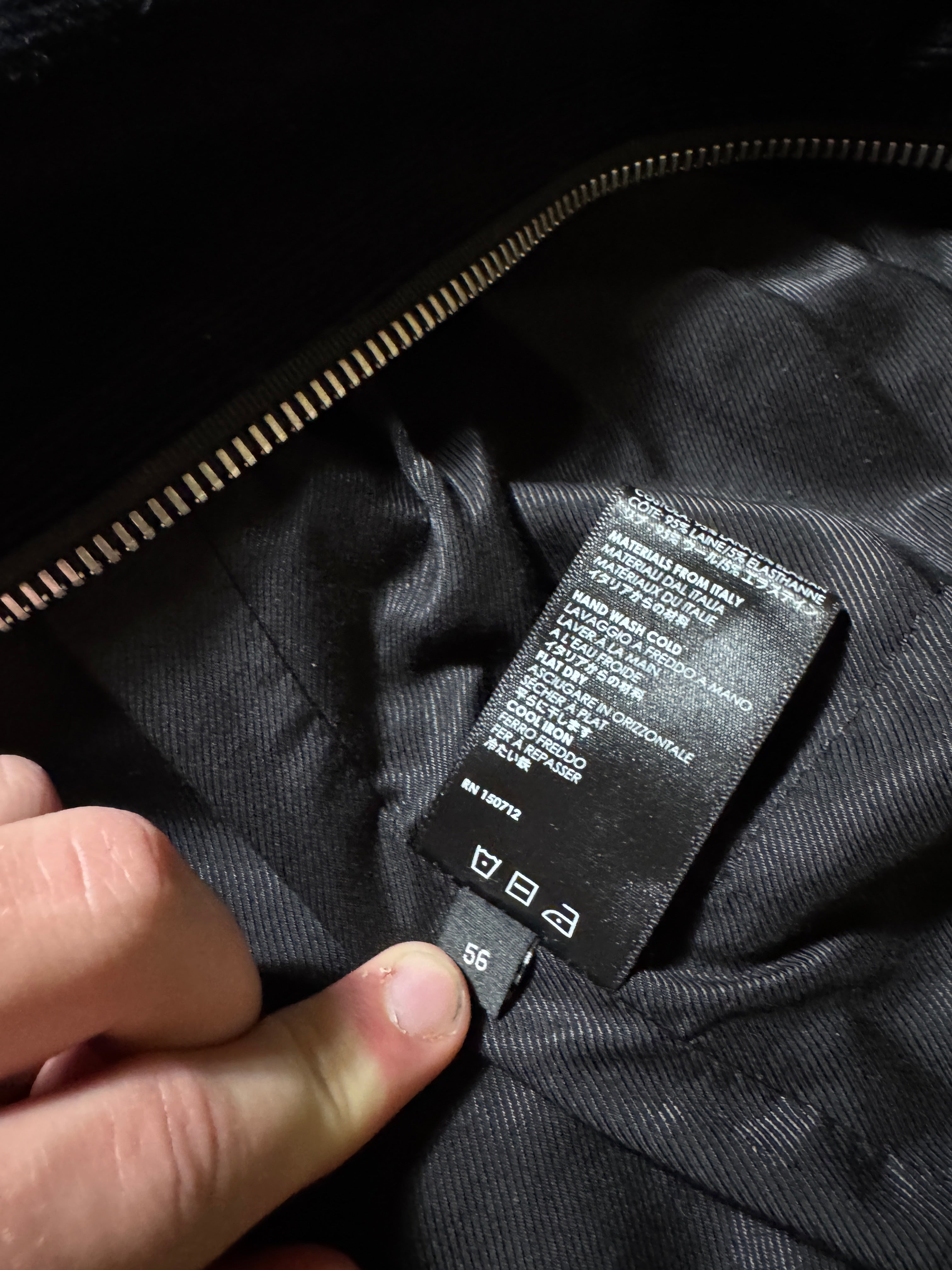 Amiri Corduroy Brothers Varsity Jacket Black