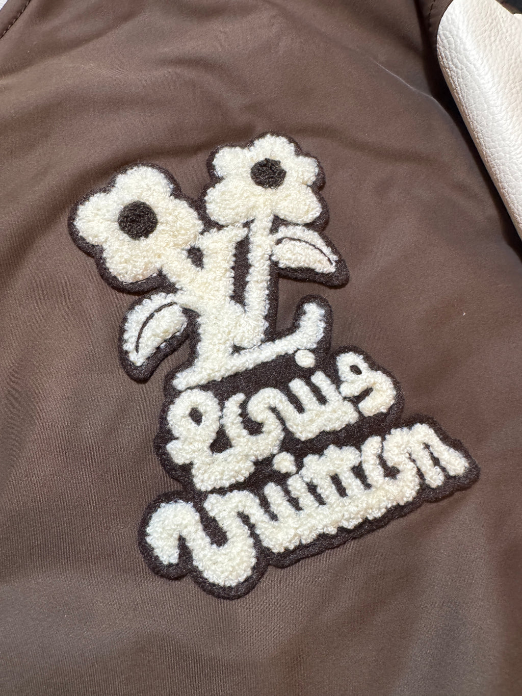 Louis Vuitton by Tyler, the Creator Embroidered Varsity Jacket - Size 52