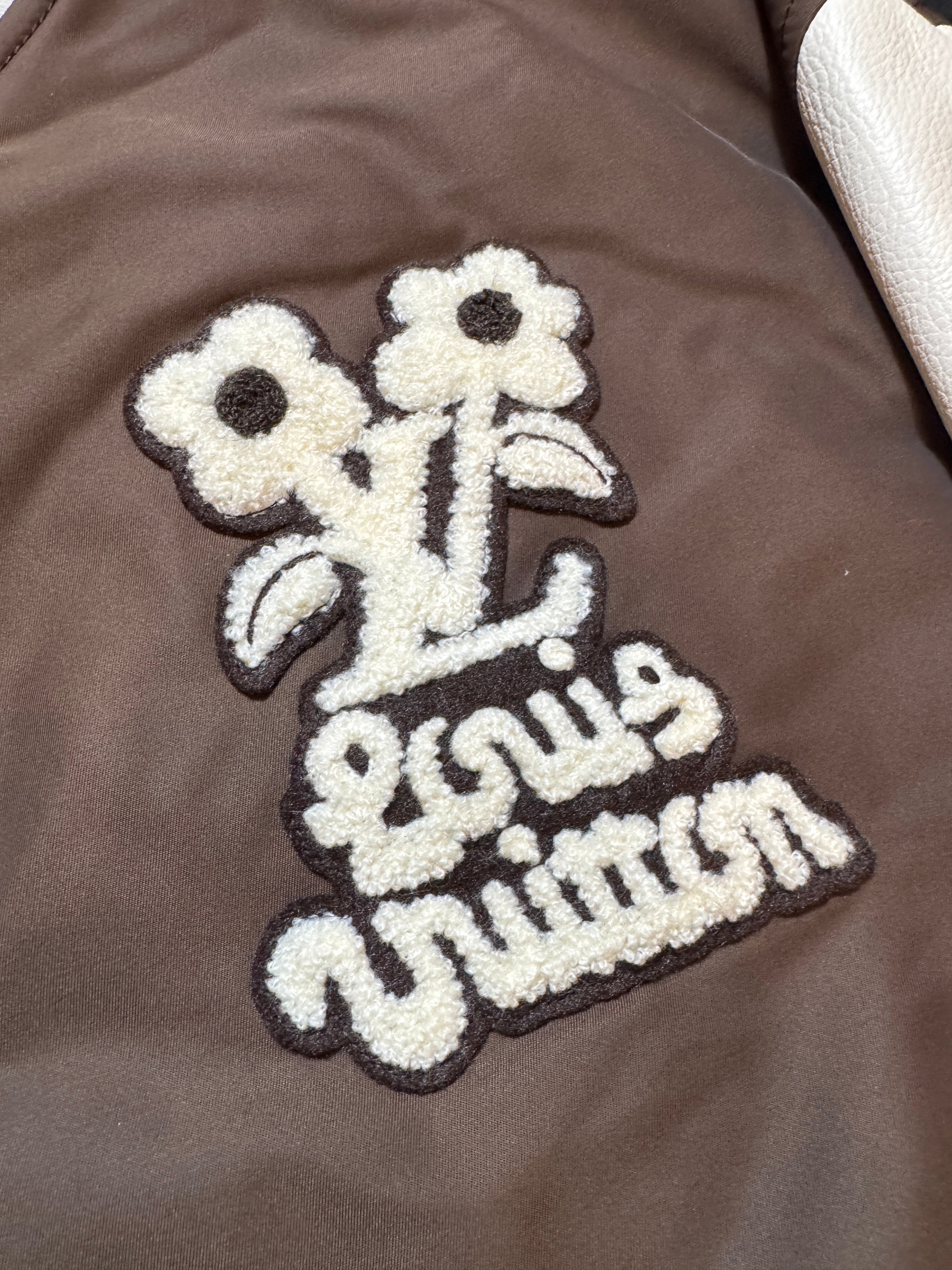 Louis Vuitton by Tyler, the Creator Embroidered Varsity Jacket - Size 52