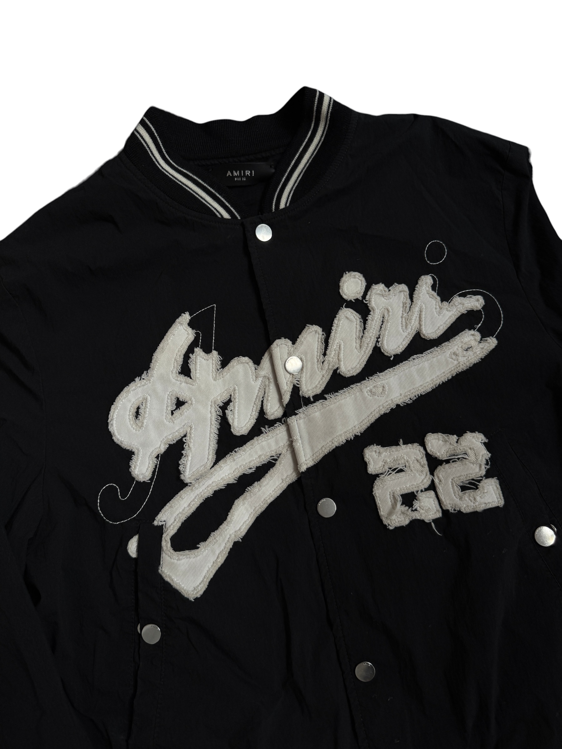 Amiri Nylon Striped Bomber Jacket