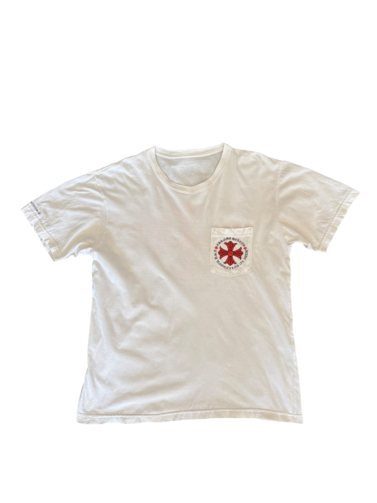 Chrome Hearts Made in Hollywood Plus Cross T-shirt White