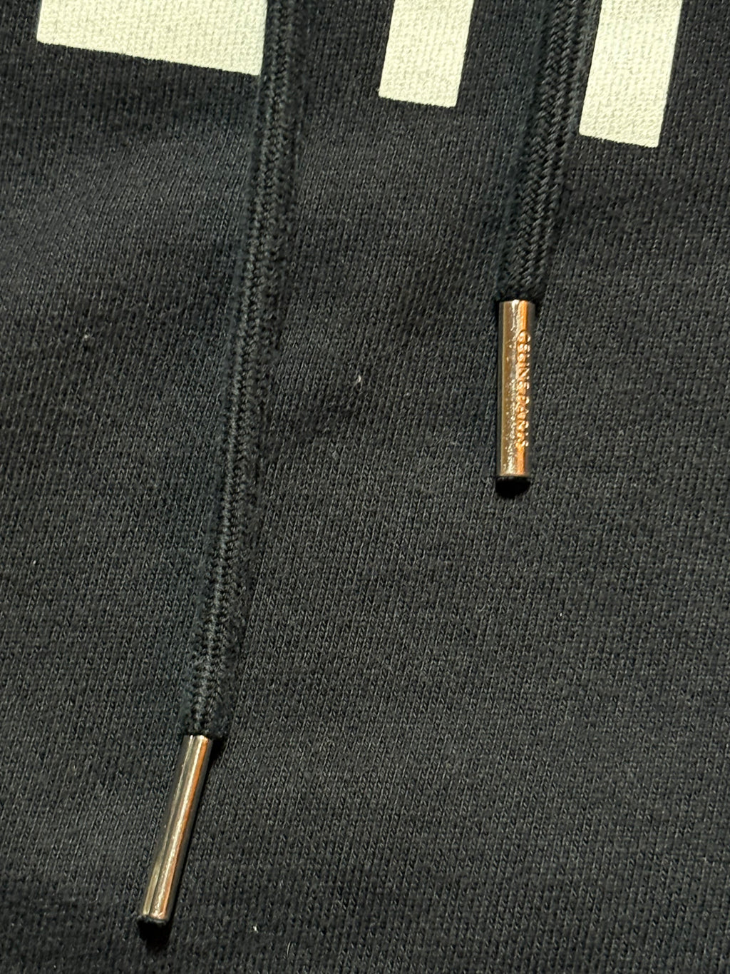 Celine Graphic Logo Loose Hoodie Black