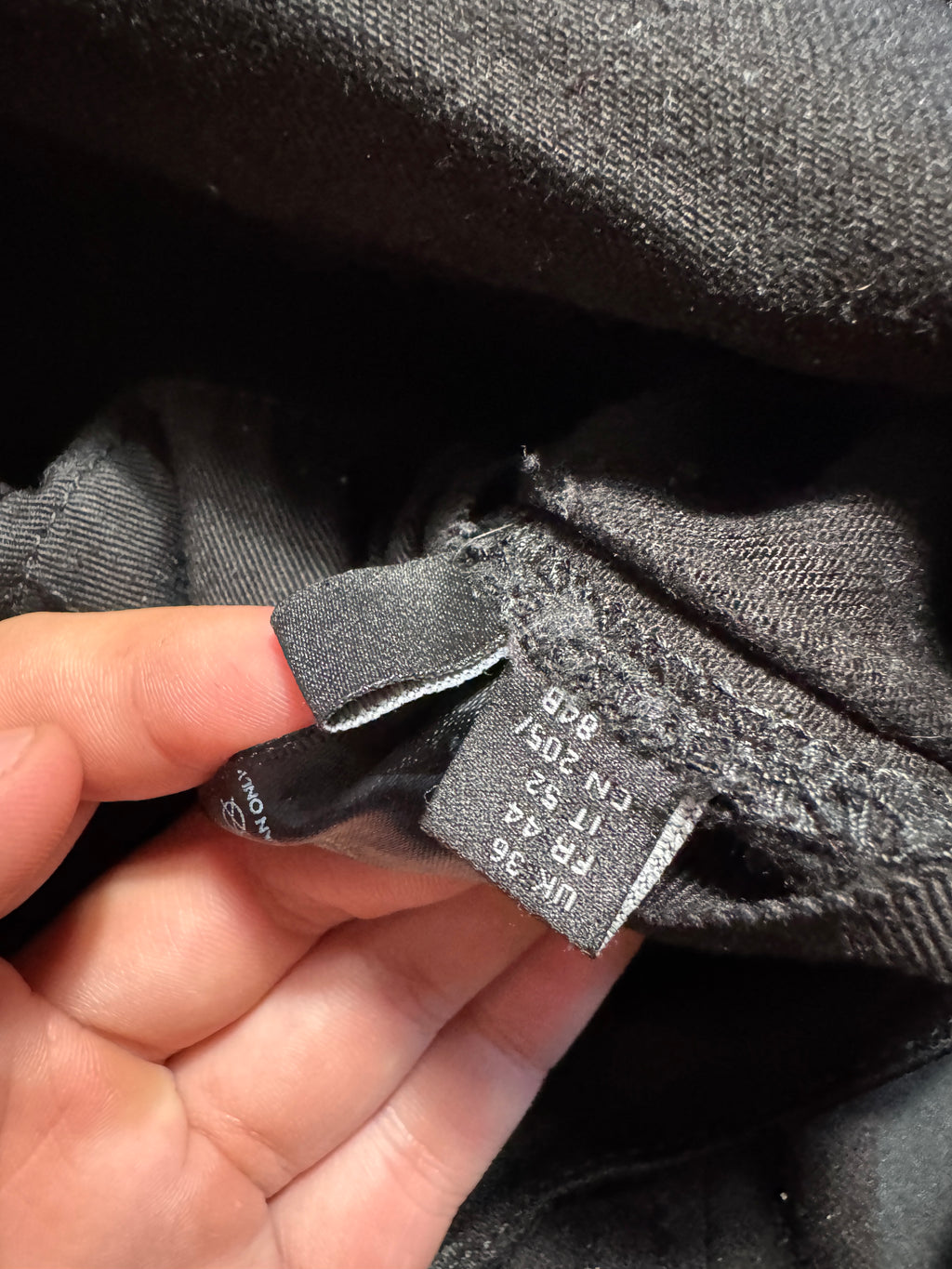 Amiri MX1 Black Silver Patch