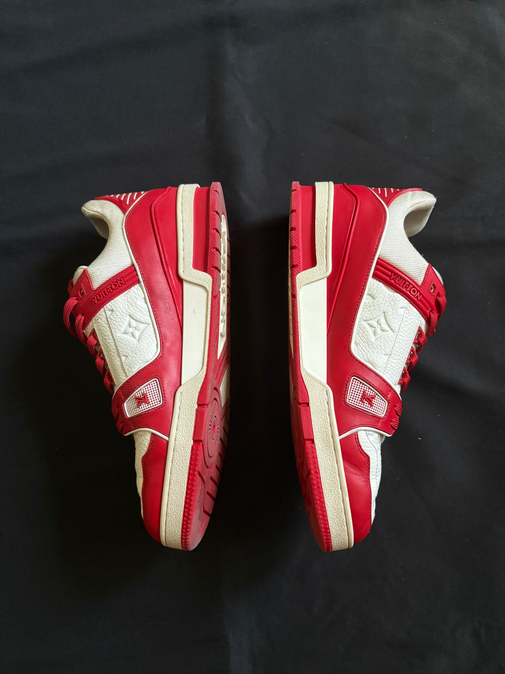 Louis Vuitton Red Trainer
