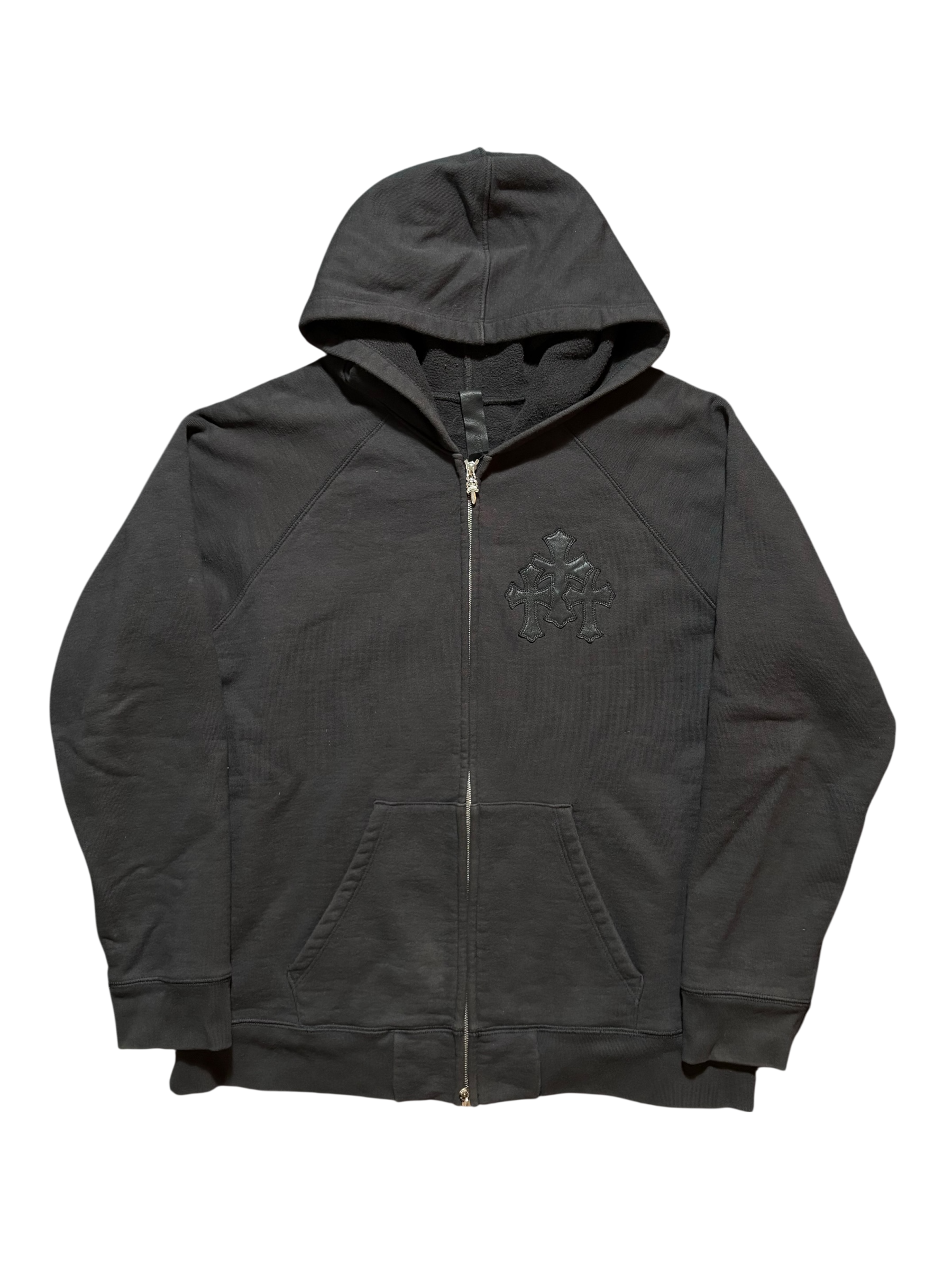 Chrome Hearts Paper Jam Zip Up Hoodie - Size XL