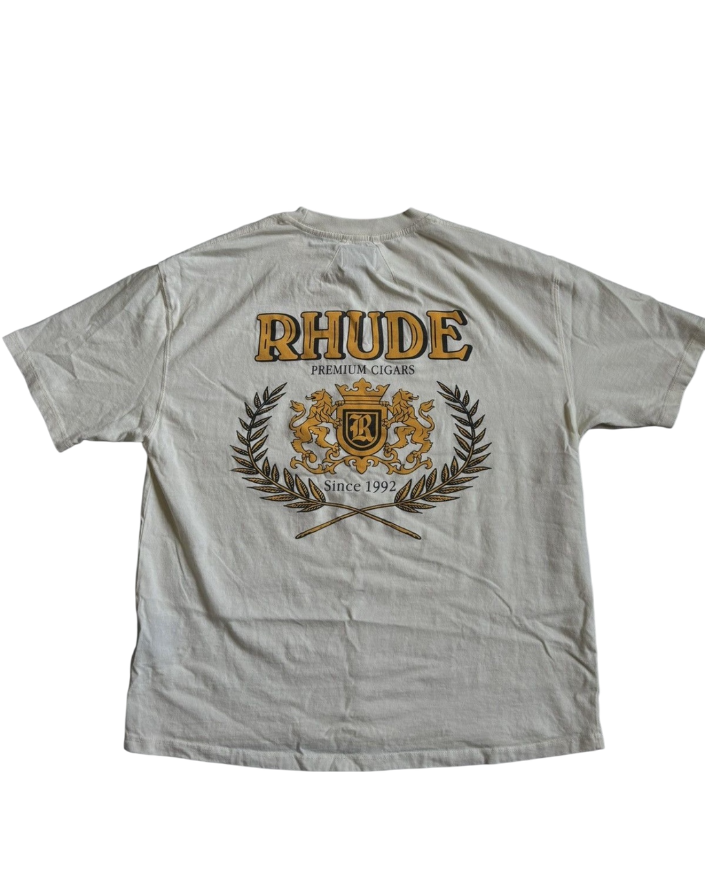 Rhude Premium Cigars White Tee