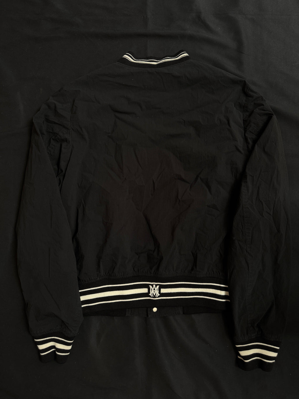 Amiri Nylon Striped Bomber Jacket
