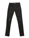 Amiri MX1 Black Black Patch Jeans