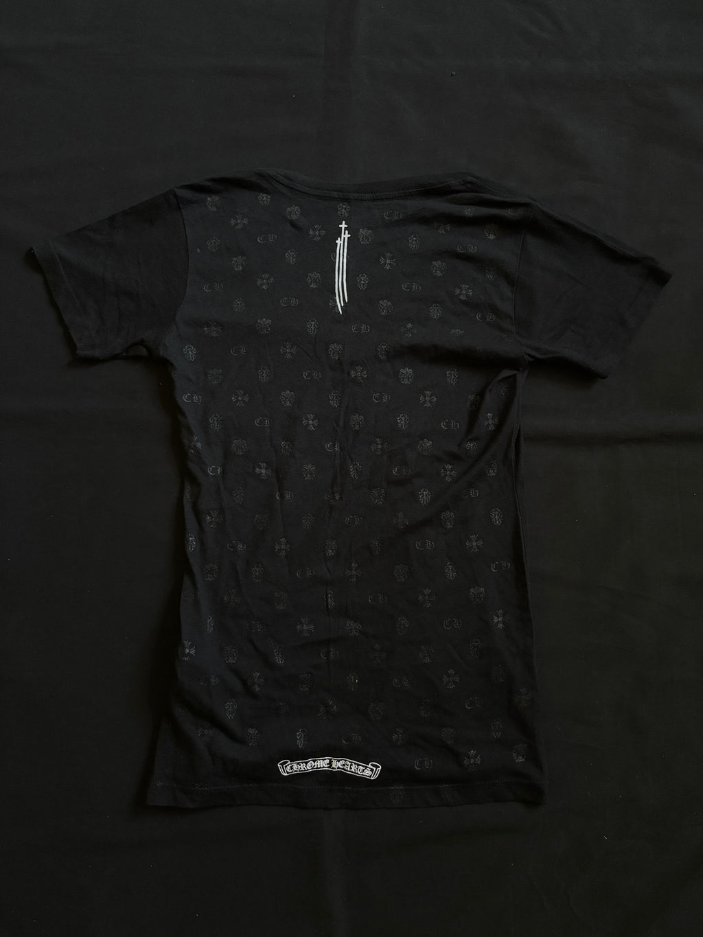 Chrome Hearts Short Sleeve V Neck T-Shirt Women’s