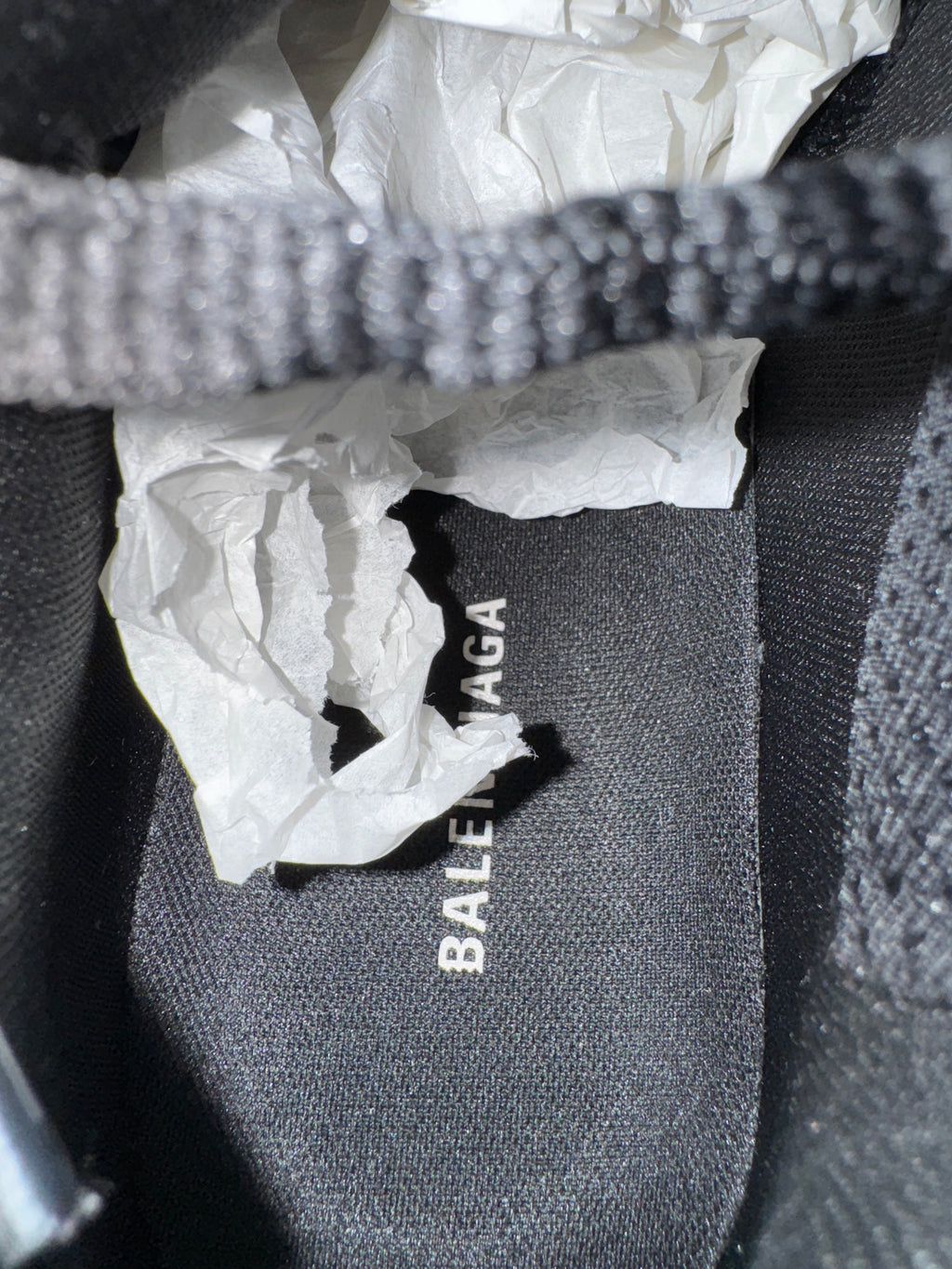 Balenciaga Runners Black White Brand New