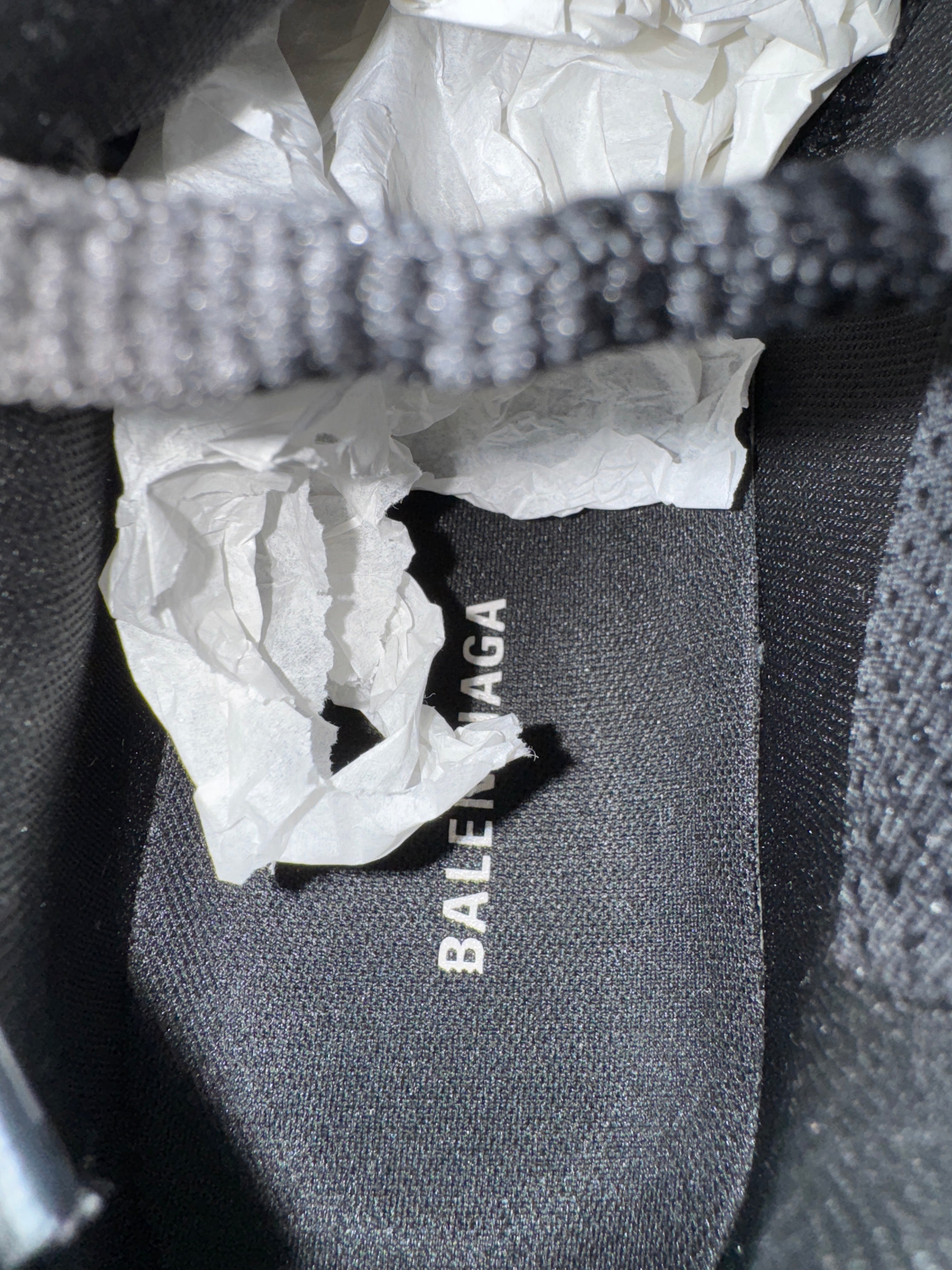 Balenciaga Runners Black White Brand New