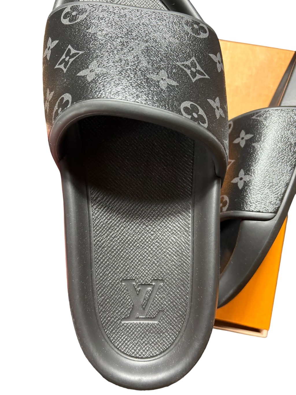 Louis Vuitton Monogram Slides - Size 12US