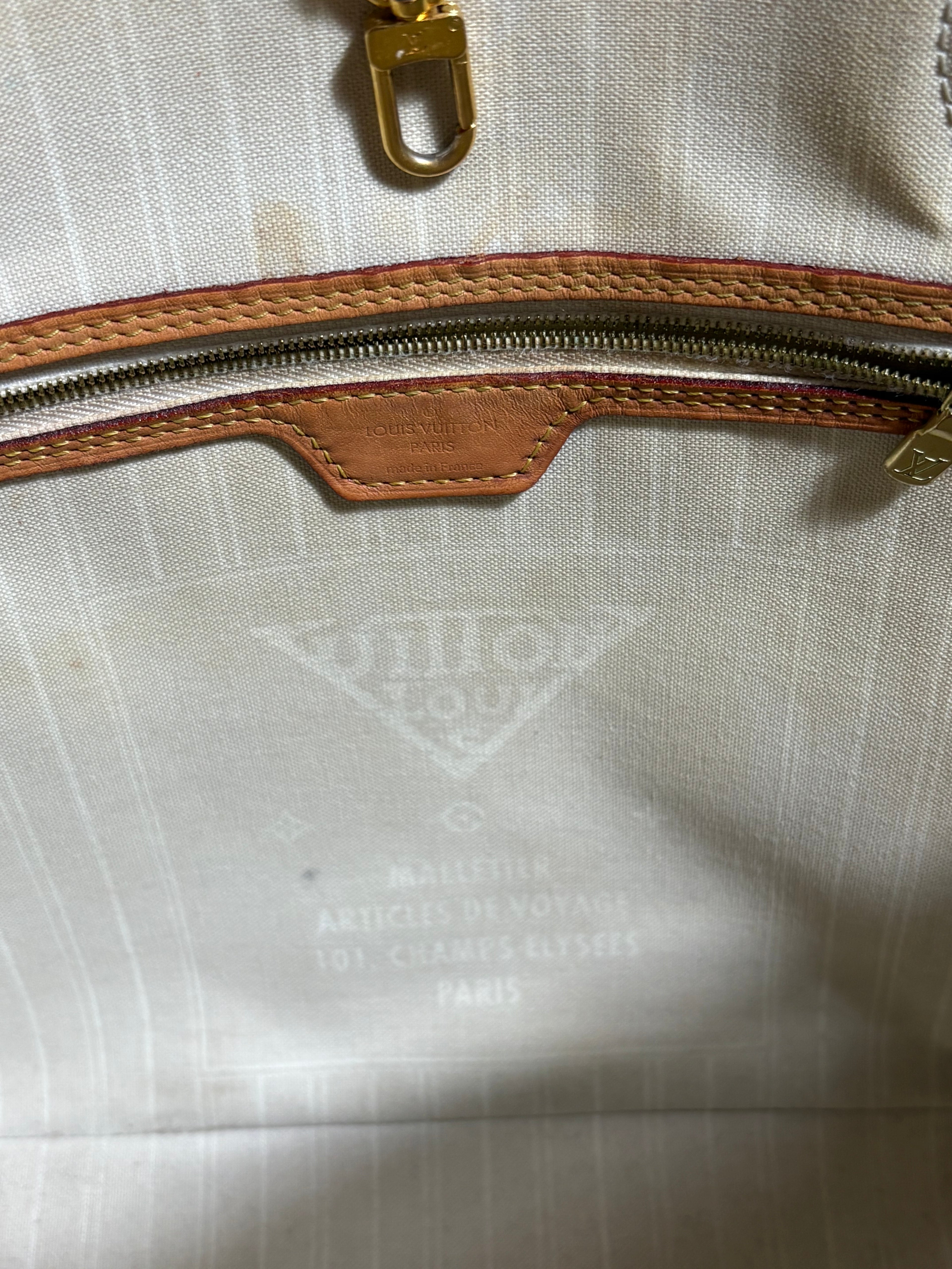 Louis Vuitton Monogram Giant By The Pool Neverfull MM Brume