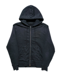 Amiri Crystals Oversized Zip-Up Hoodie - Size Small