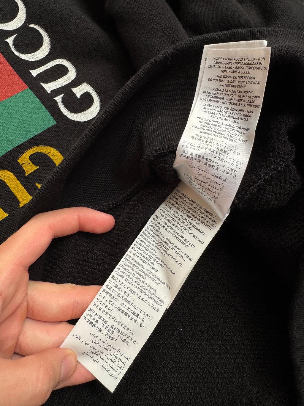 Gucci Loved Floral Embroidered Big Logo Sweatshirt