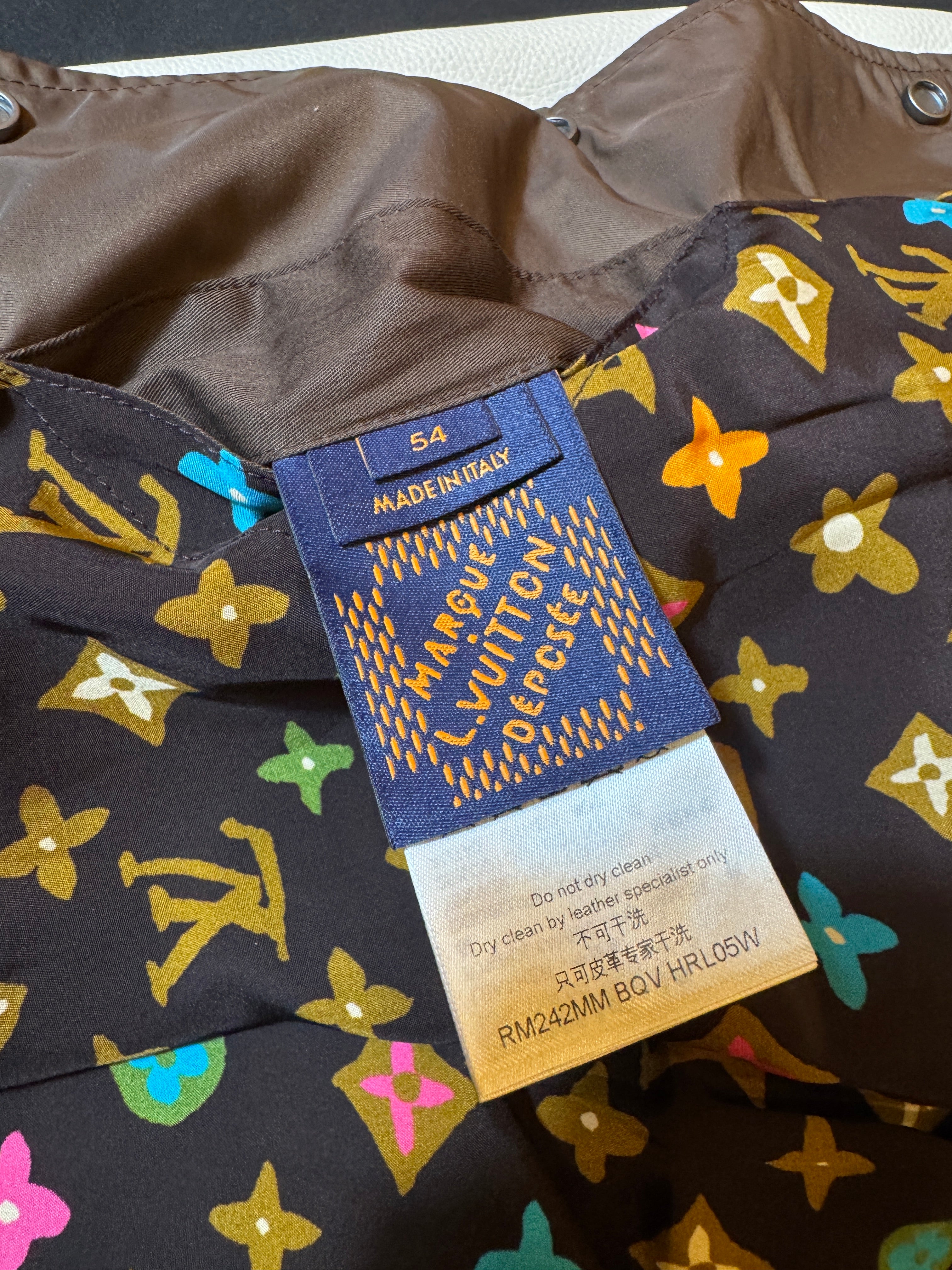 Louis Vuitton by Tyler, the Creator Embroidered Varsity Jacket - Size 54