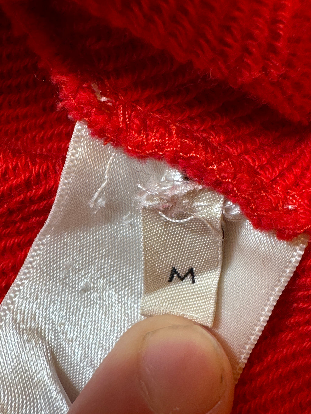 Celine Paris Logo Red Hoodie - Size M