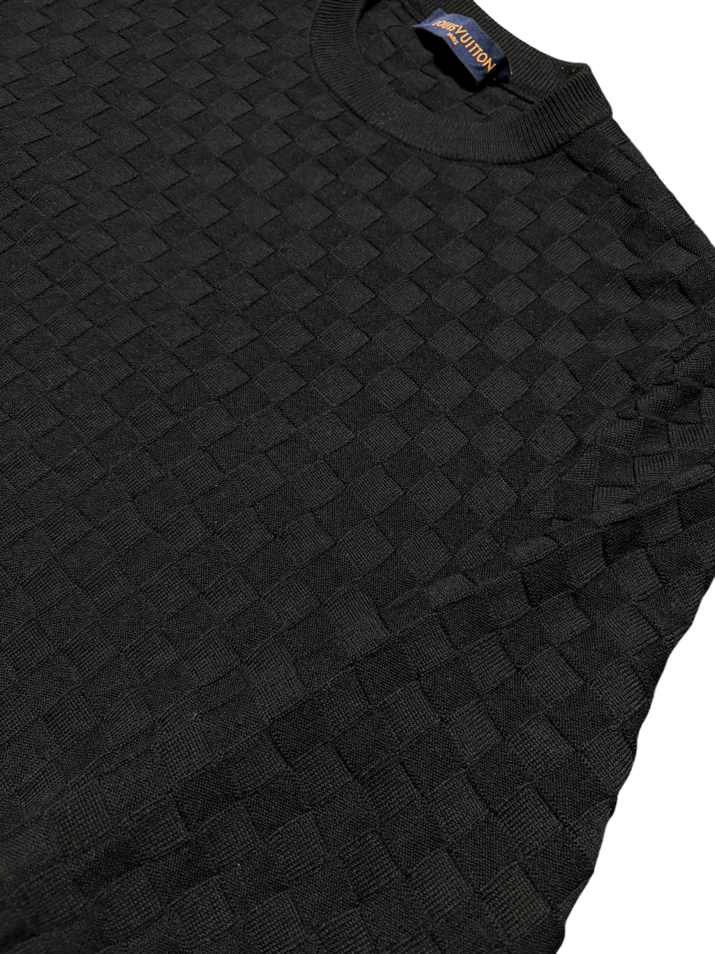 Louis Vuitton Black Wool Crewneck