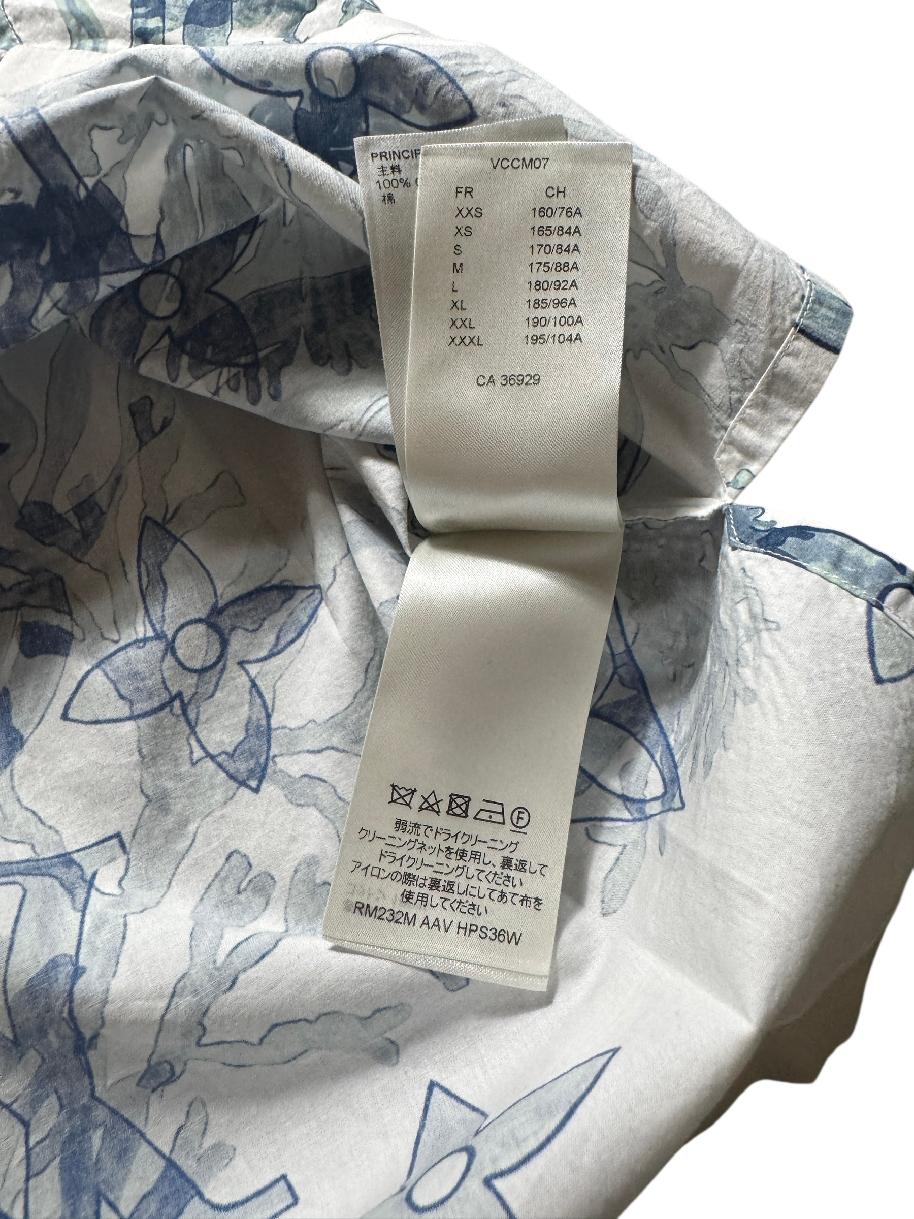 Louis Vuitton Floral Button Up