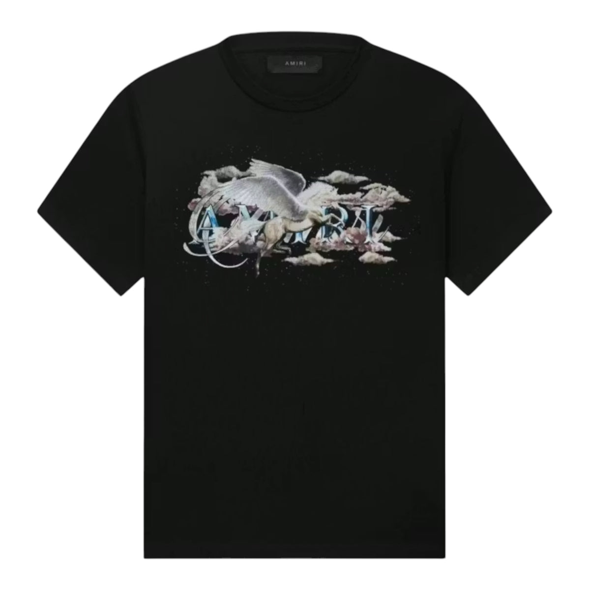 Amiri Pegasus Script Print Tee