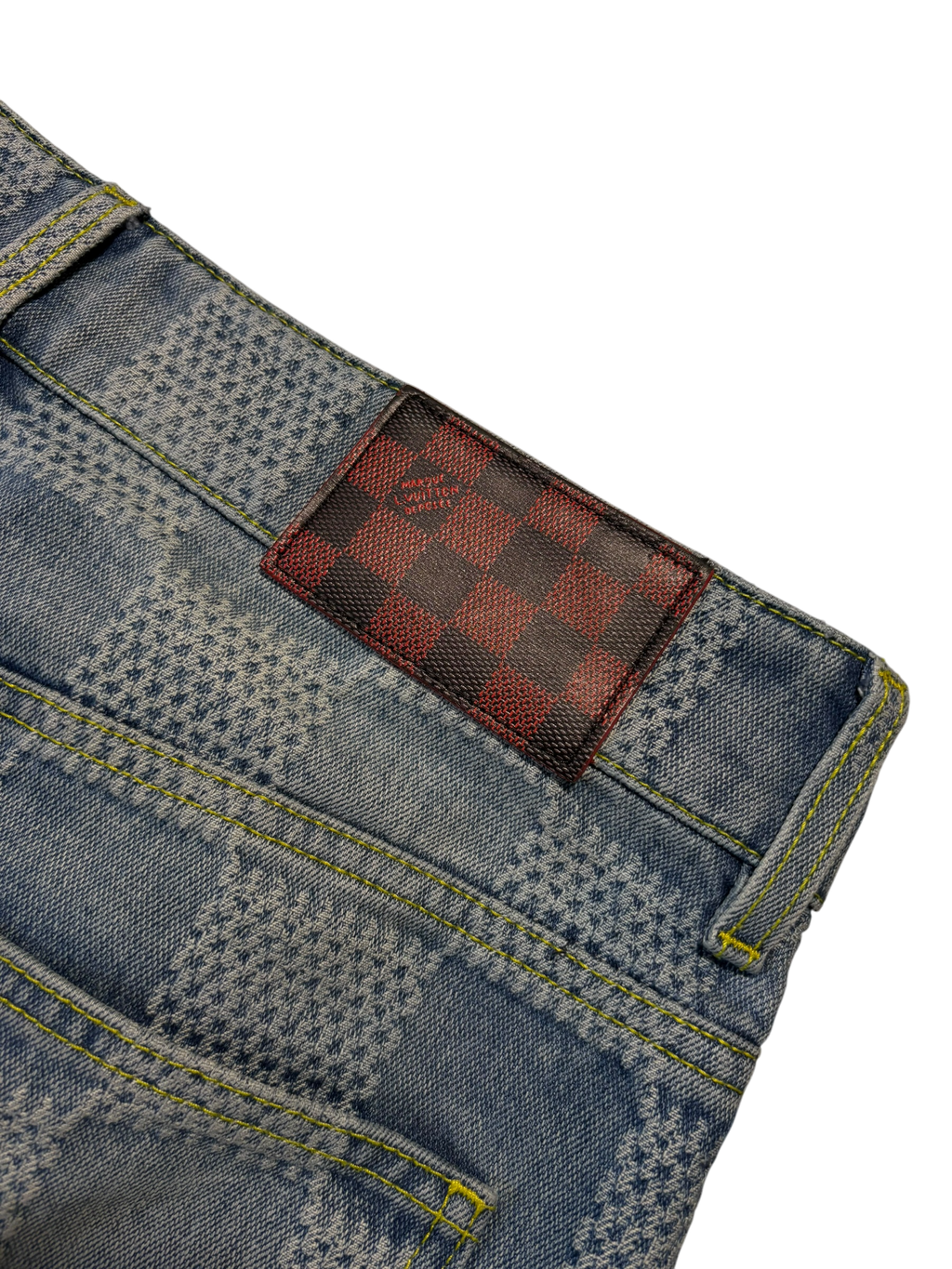 Louis Vuitton Damier Flare Jeans - Size 31