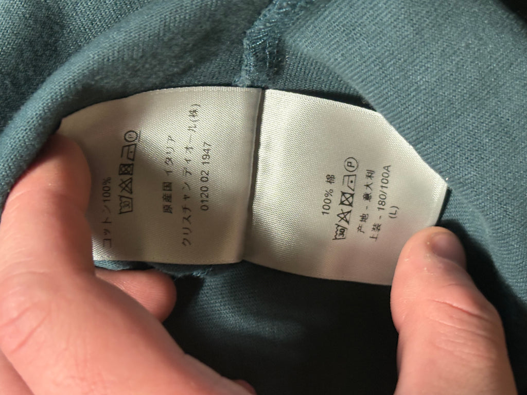Dior Teal CD Tee