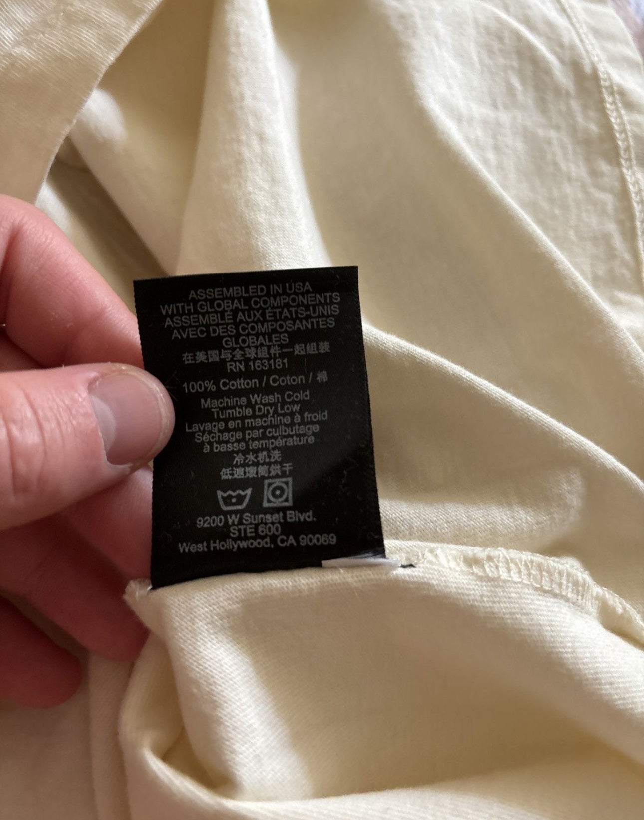 Rhude Premium Cigars White Tee