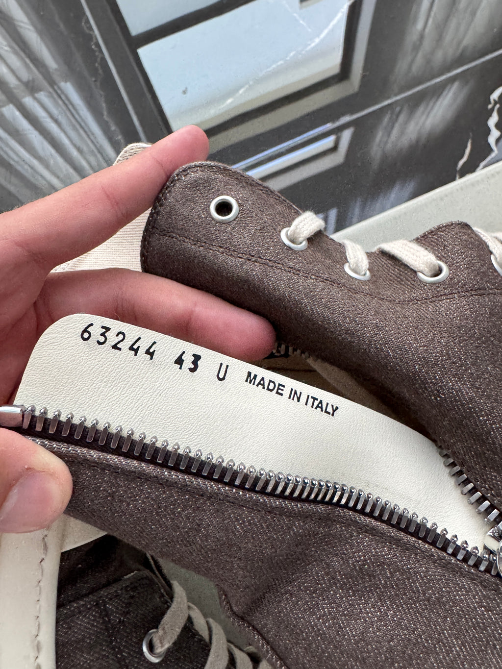 Rick Owens Porterville Drkshdw Dark Dust Sneakers