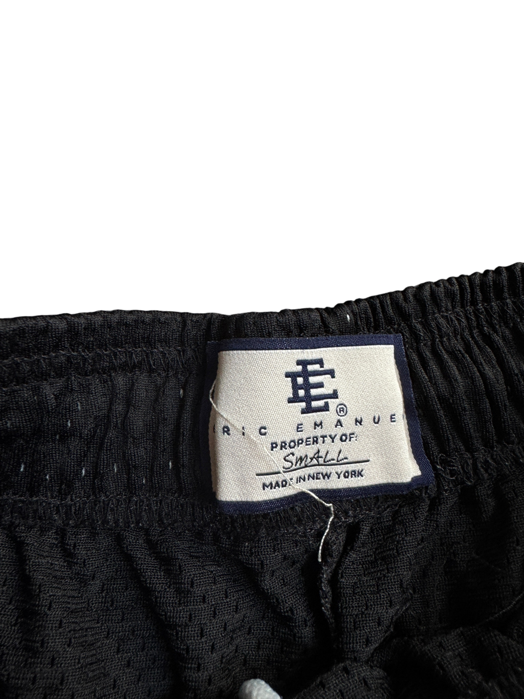 Eric Emmanuel EE Black Shorts