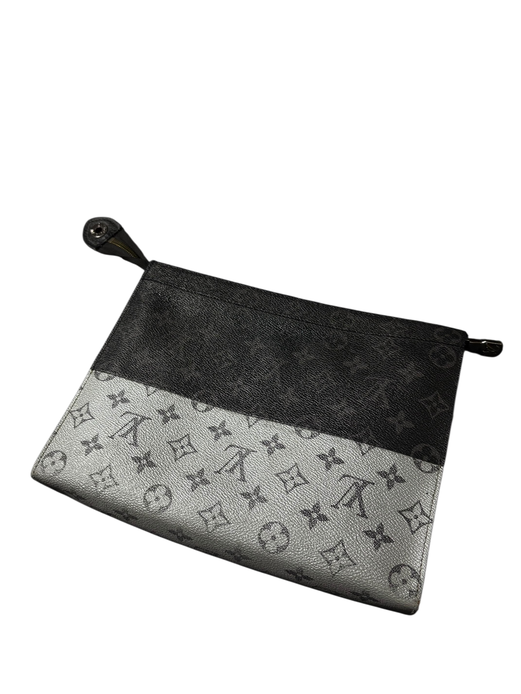 Louis Vuitton Monogram Eclipse Split Pouch
